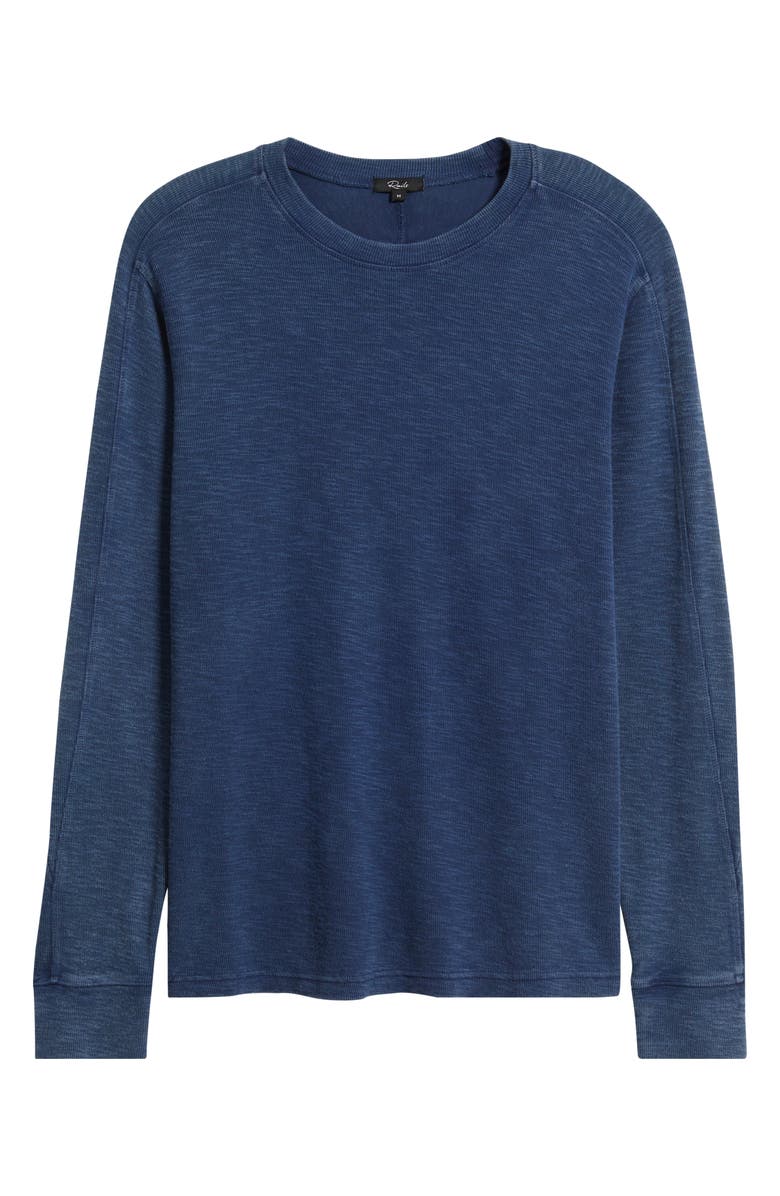 Rails Rheese Long Sleeve Slub T-Shirt, Alternate, color, Vintage Indigo