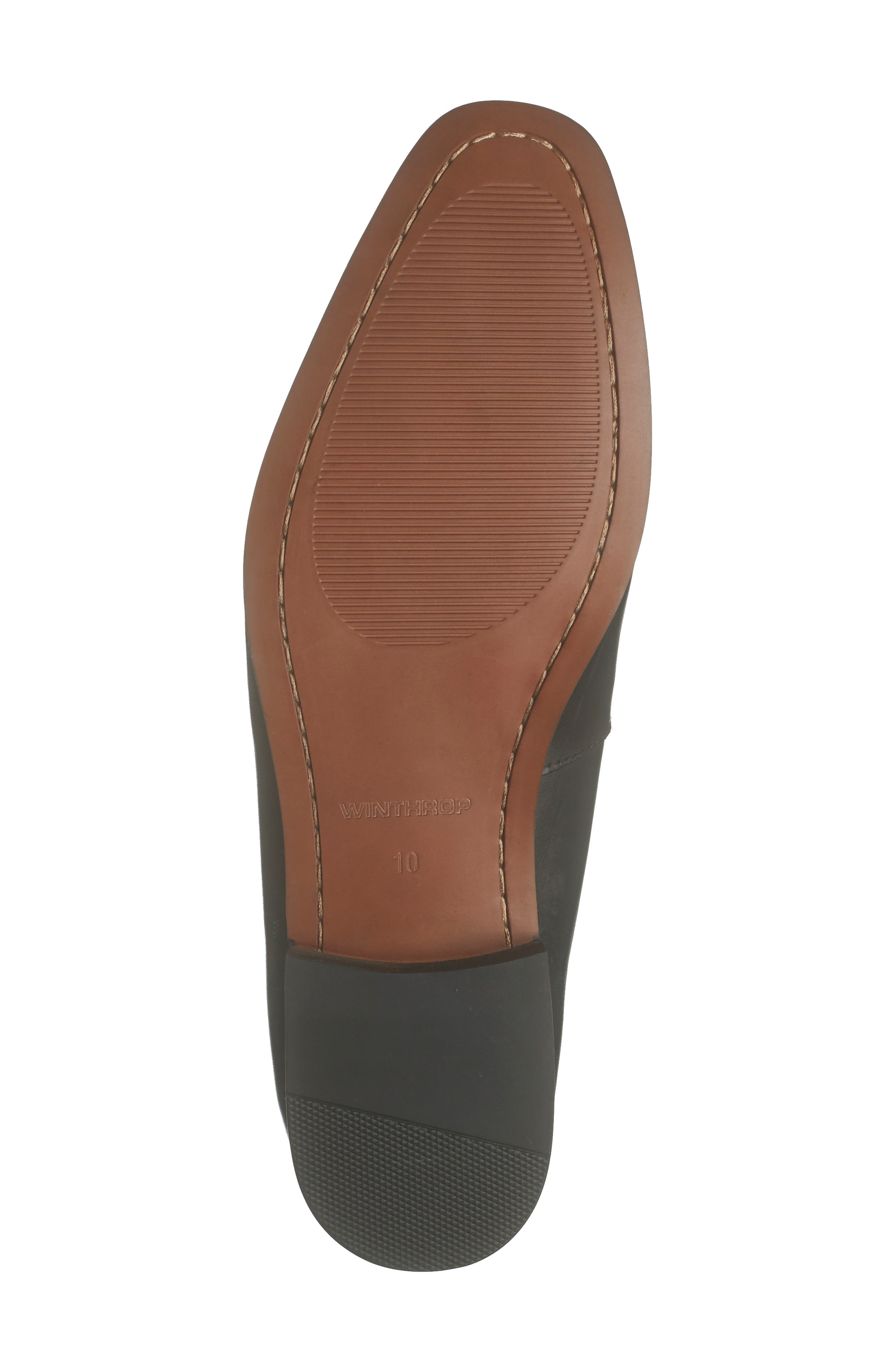 WINTHROP Sherman Bit Strap Loafer, Alternate, color, Black