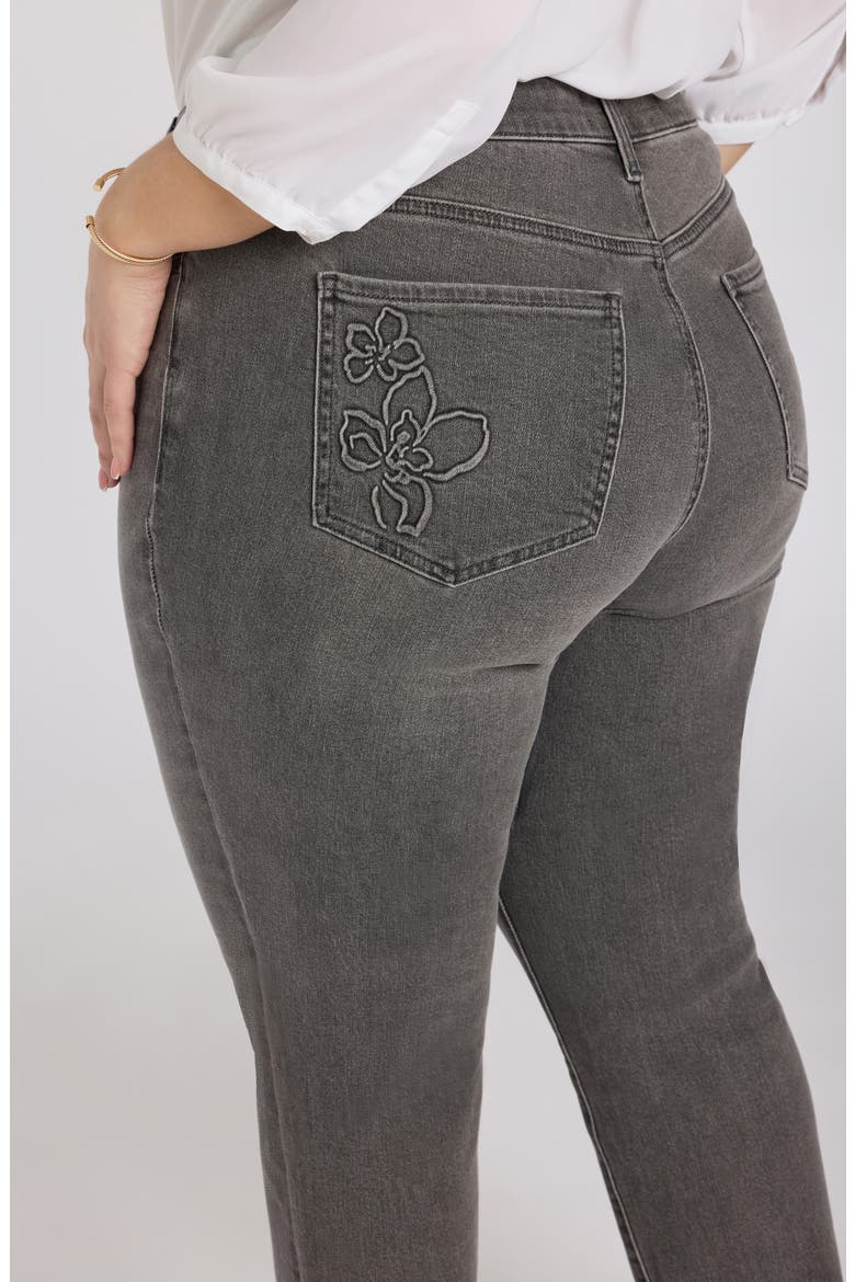 Marilyn Straight Leg Ankle Jeans, Alternate, color, DUSTY ASH