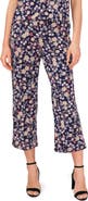Chaus Floral Wide Leg Crop Pants