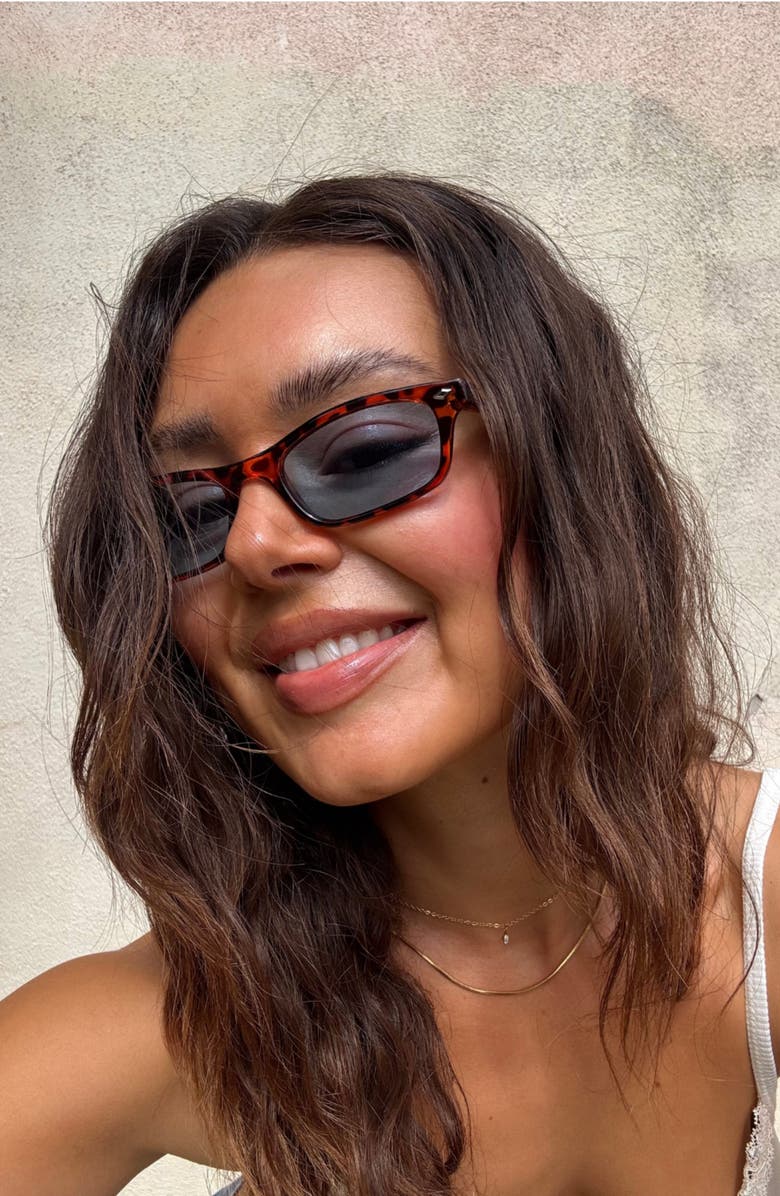 INDY Joey Square Polarized Sunglasses, Alternate, color, Blue