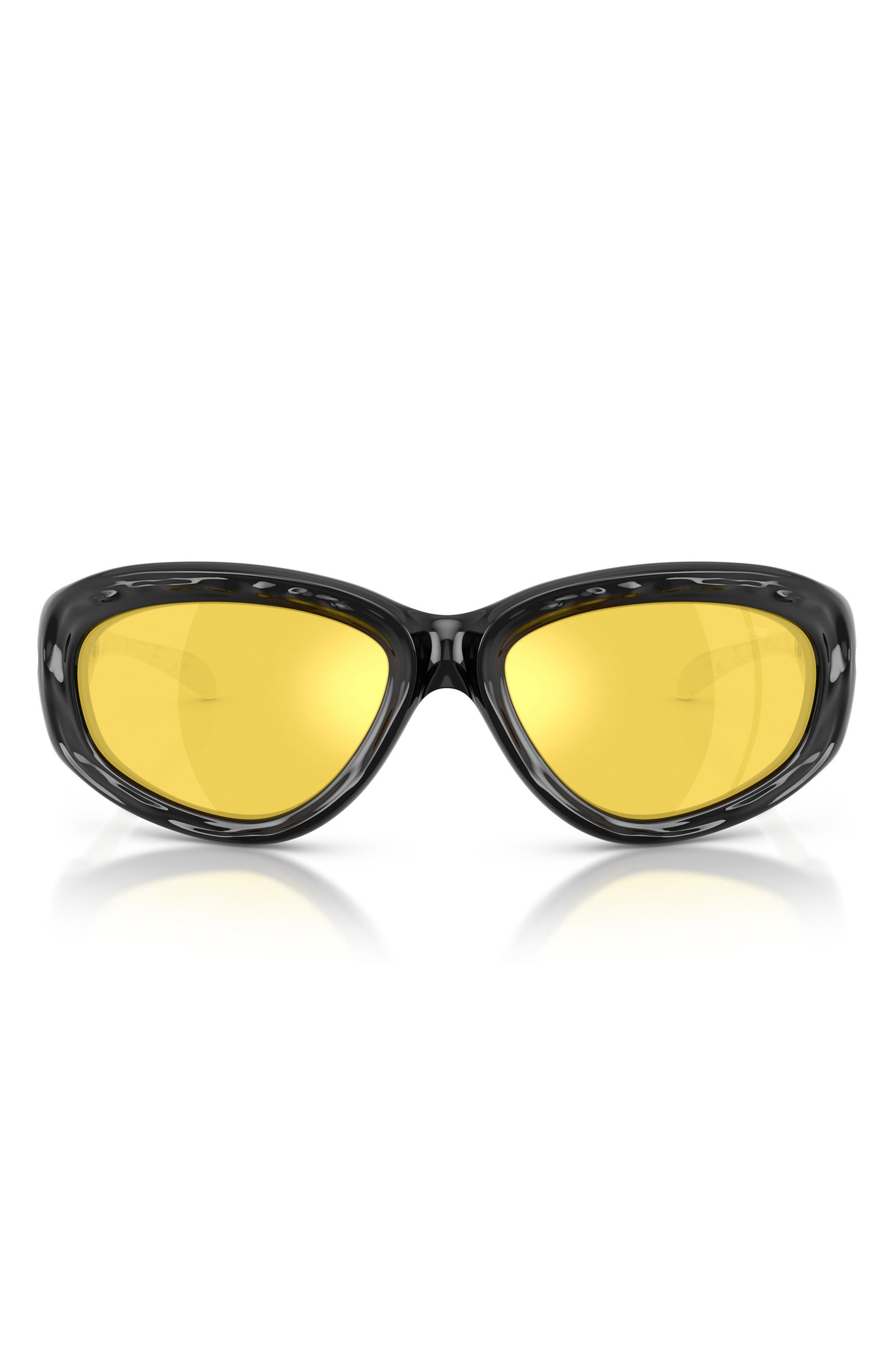 selected SHINY BLACK / YELLOW MIRROR