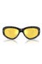 selected Shiny Black / Yellow Mirror