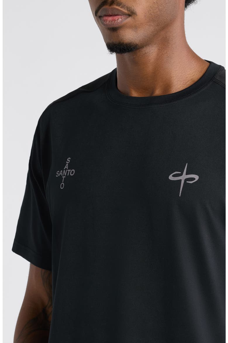 Run Graphic T-Shirt, Alternate, color, BLACK