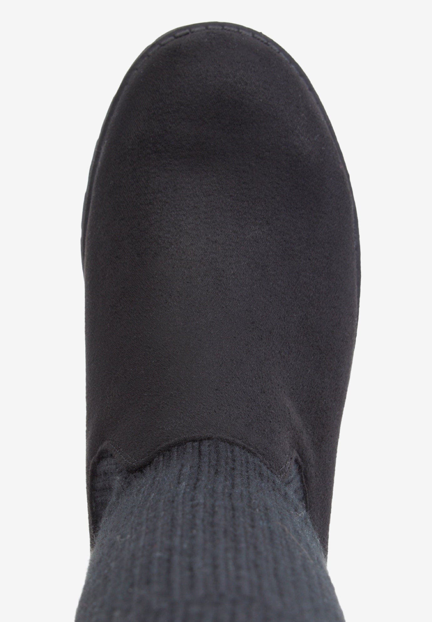 Comfortview The Antonella Tall Calf Boot, Alternate, color, Black