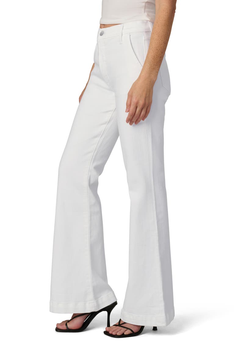 The Molly High Waist Flare Trouser Jeans, Alternate, color, WHITE