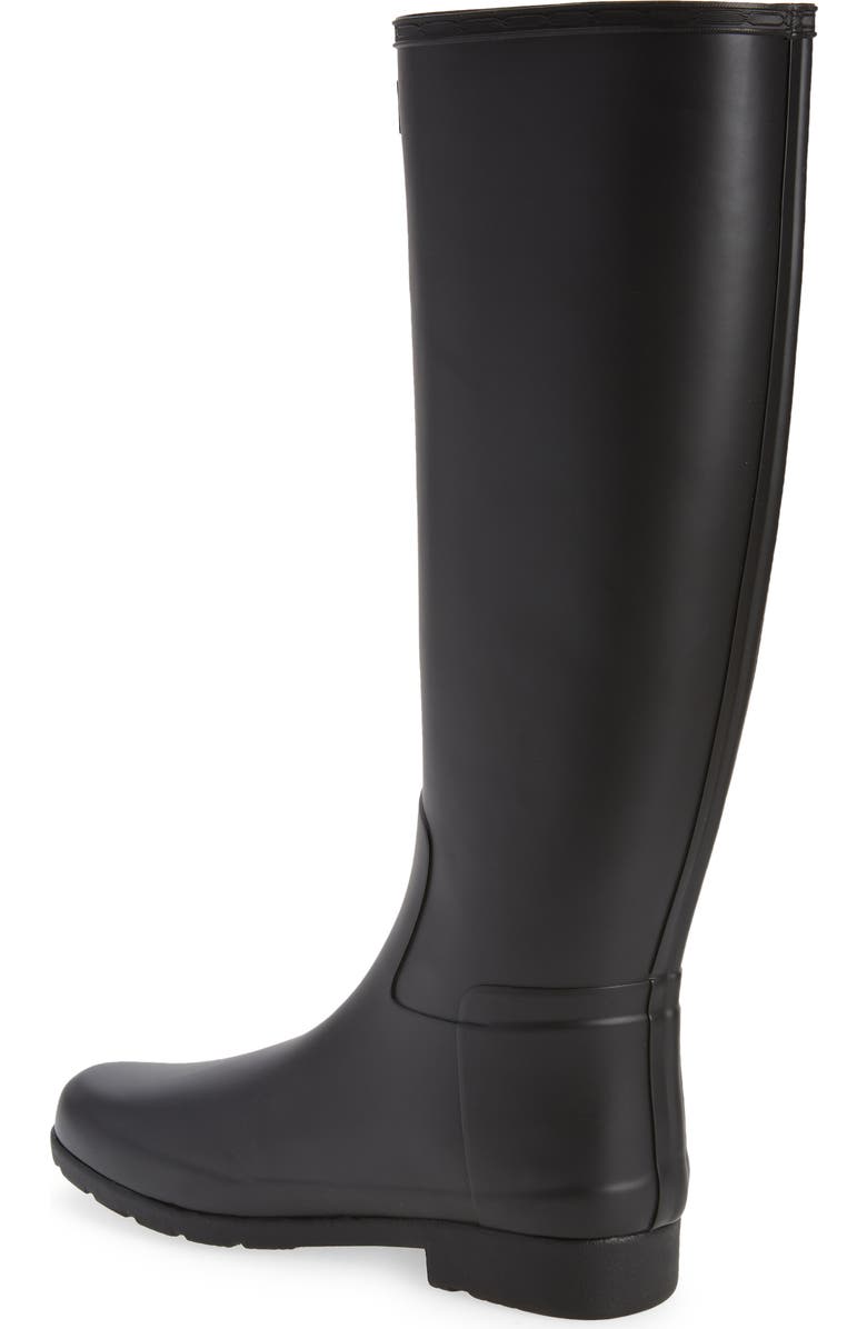 Hunter Refined Tall Waterproof Knee High Boot, Alternate, color,