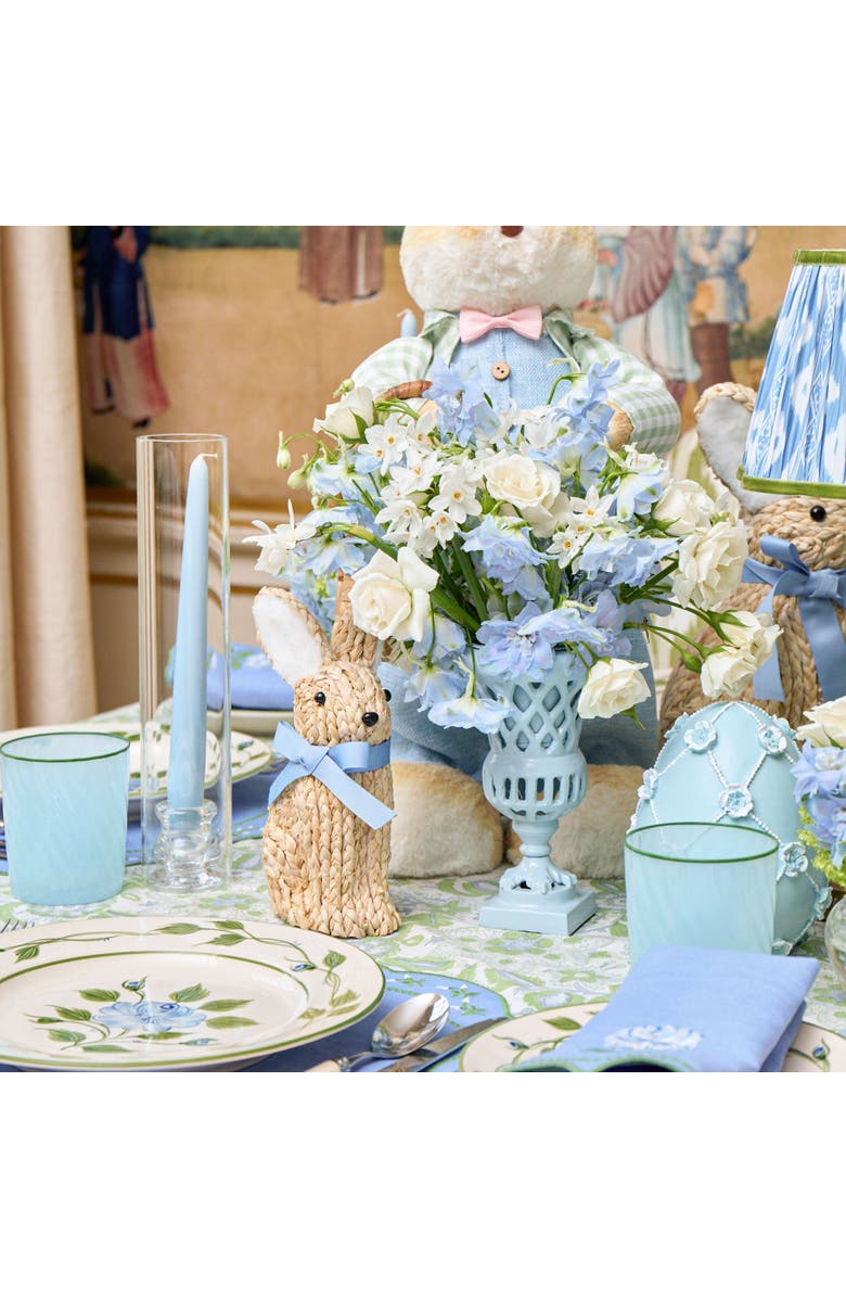 Mrs. Alice Claudia Hurricane Glass Candle Holders, Alternate, color, Clear