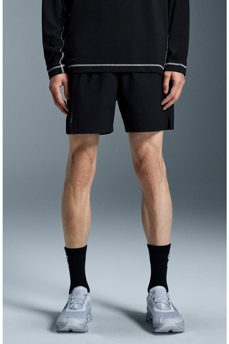 Core 5-Inch Running Shorts, Main, color, BLACK