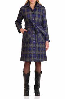 Avec Les Filles Tie Waist Quilted Jacket