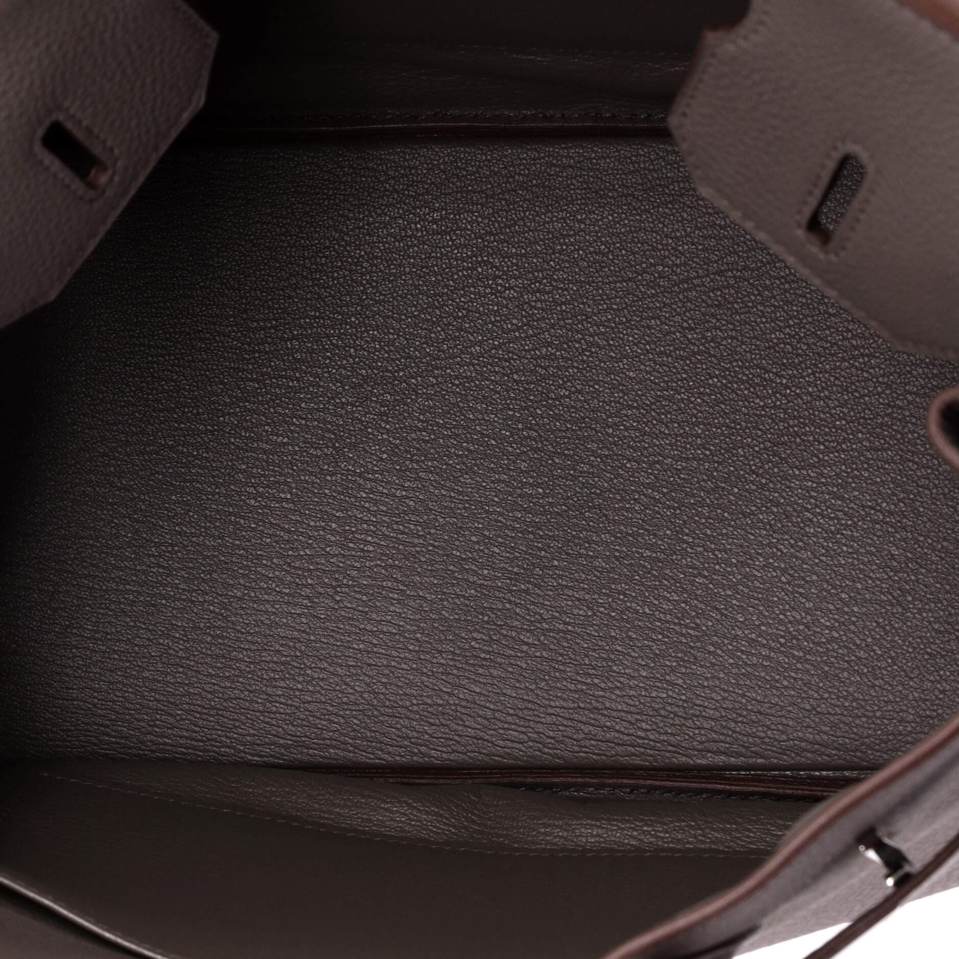 Pre-Owned Hermes Birkin Handbag Grey Togo with Palladium Hardware 30, Alternate, color, Etain