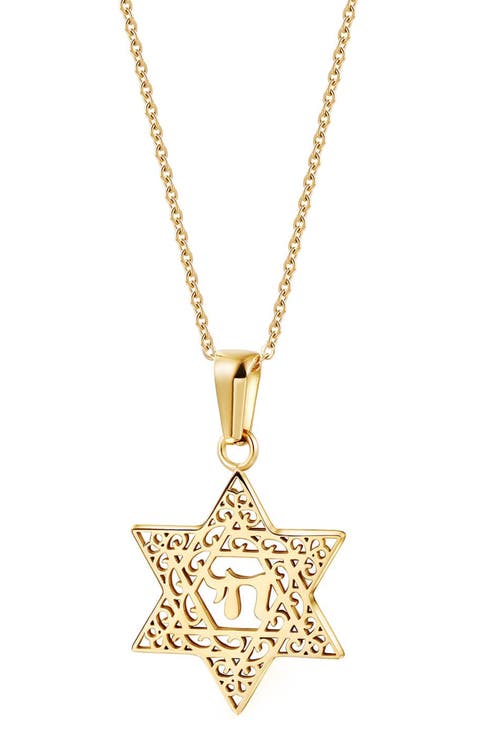 Hamsa Pendant Necklace
