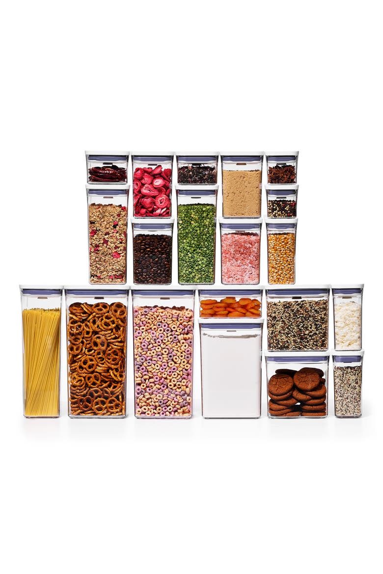 Good Grips 20-Piece POP Container Set, Main, color, CLEAR