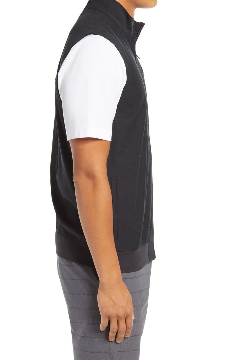 TravisMathew TravisMatthew Off the Dock Vest, Alternate, color, Black
