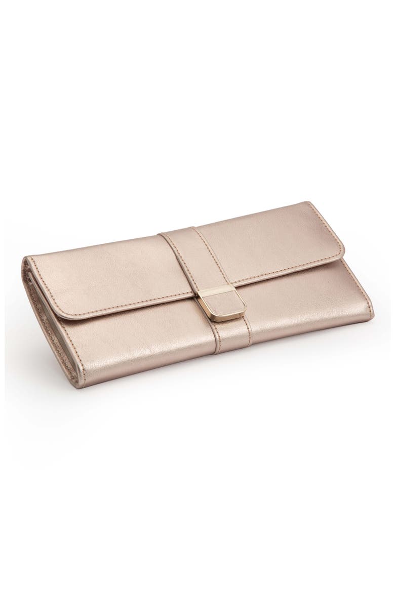 Palermo Jewelry Roll, Alternate, color, ROSE GOLD
