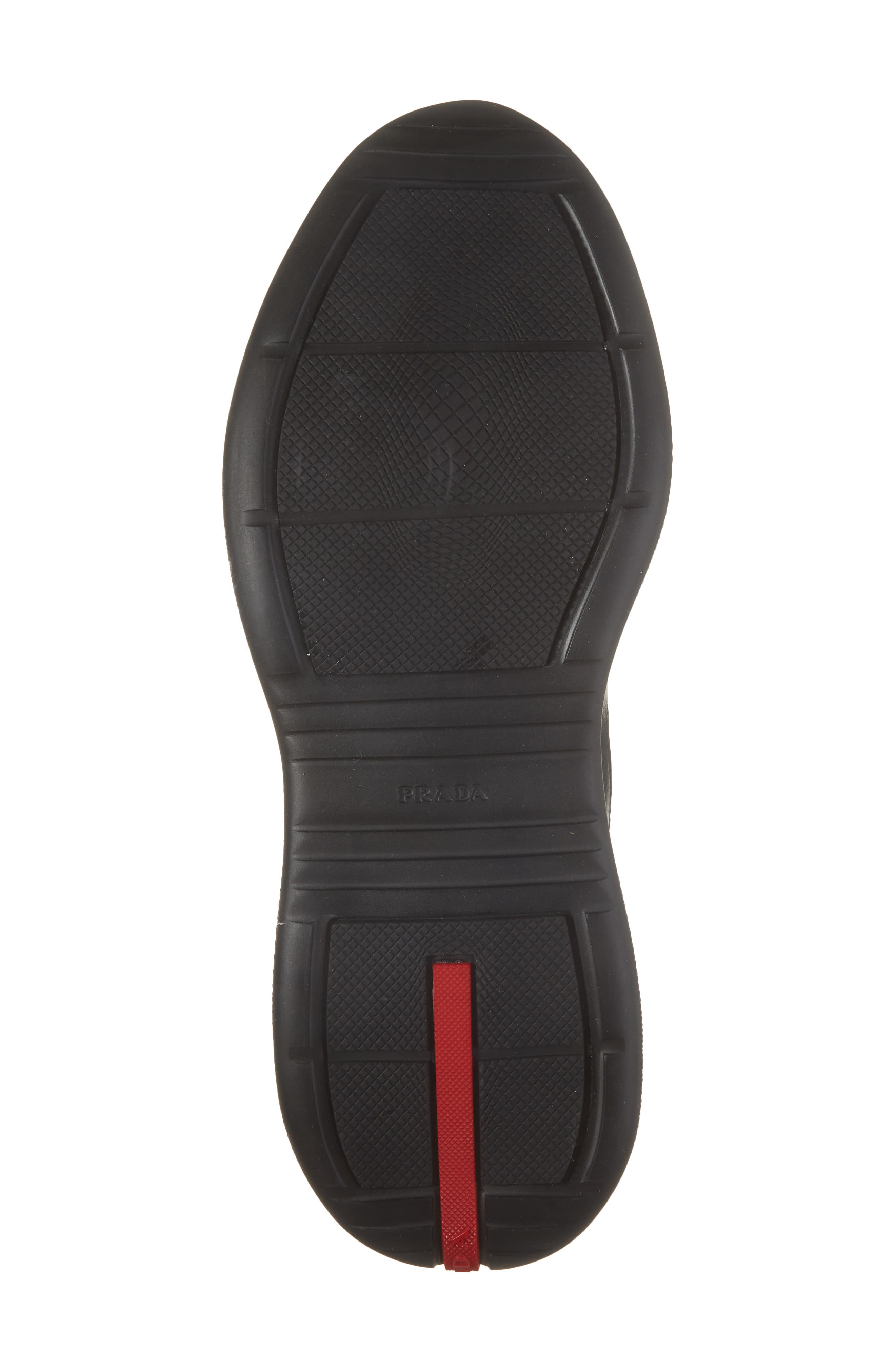 Prada America's Cup Sneaker, Alternate, color, Nero