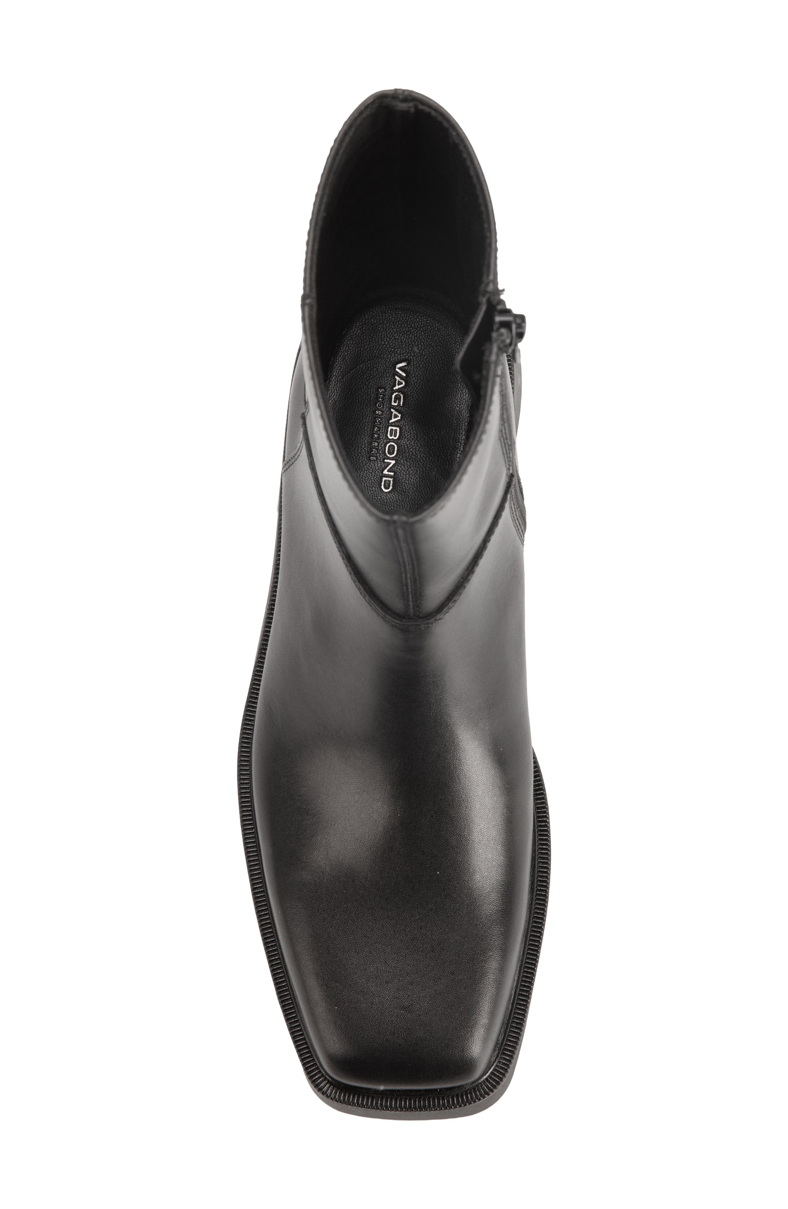 Jillian Leather Boot, Alternate, color, BLACK