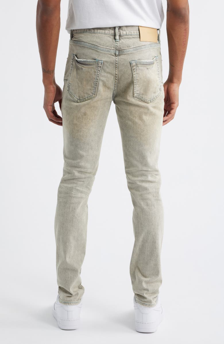 PURPLE BRAND Nitric Dirty Wash Skinny Jeans, Alternate, color, Tan