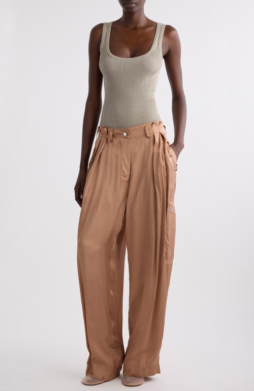 Dries Van Noten Topaz Rib Cotton Sweater Tank In Light Grey