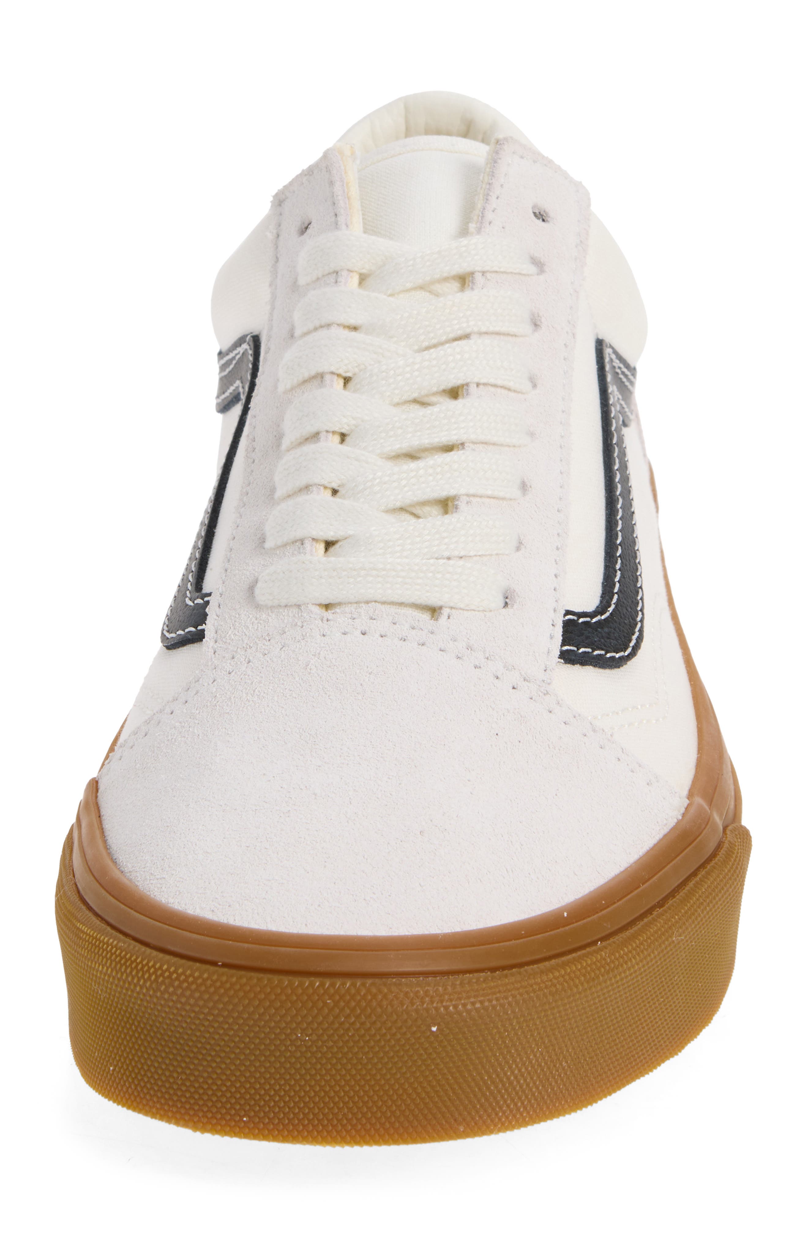 Old Skool Sneaker, Alternate, color, GUM WHITE