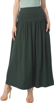 Kimi & Kai Women's Tiered Maxi Skirt