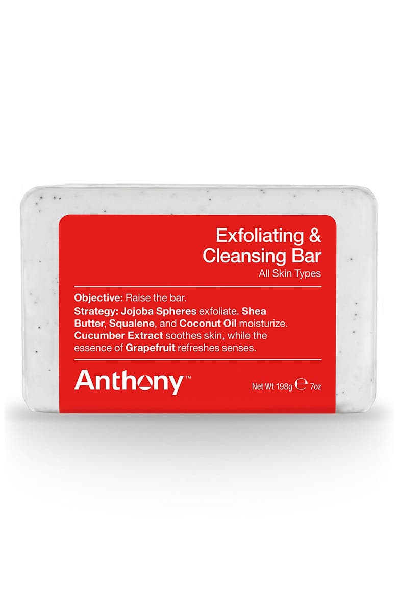 Anthony™ Exfoliating + Cleansing Bar, Main, color, NO COLOR