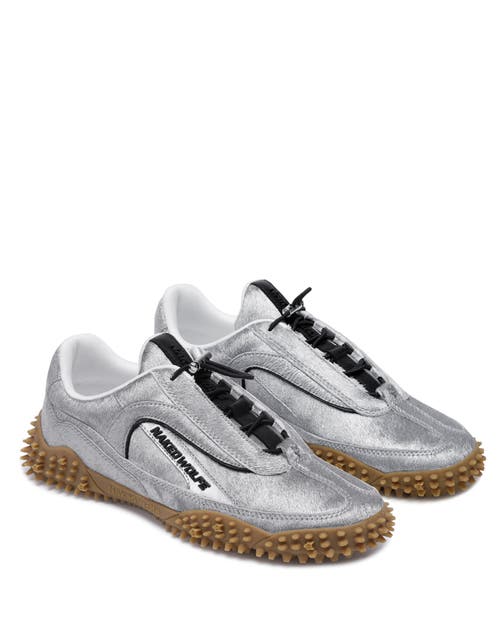 Naked Wolfe Island Ripstop Sneaker In Silver