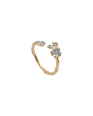 Fable England Forget Me Not Open Ring
