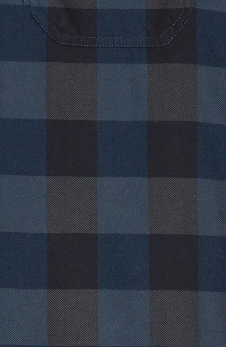 BLDWN Guetes Sim Fit Plaid Button-Up Flannel Overshirt, Alternate, color, 