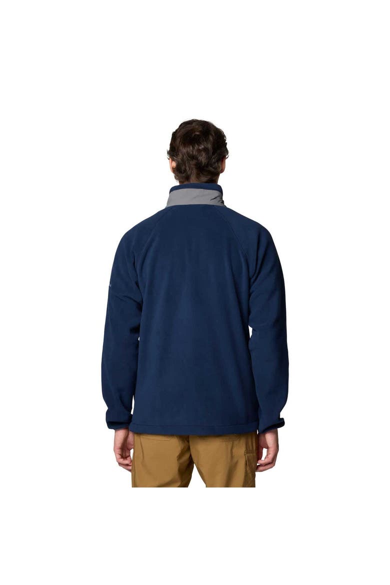Men's Columbia Navy Dallas Cowboys Flanker IV Fleece Full-Zip Jacket, Alternate, color, Navy