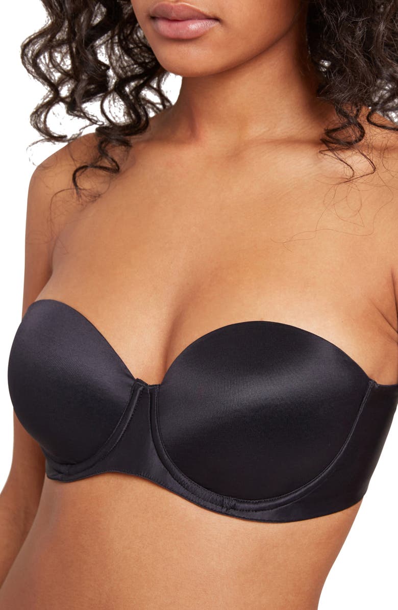 Wolford Sheer Touch Underwire Strapless Bra, Alternate, color, 