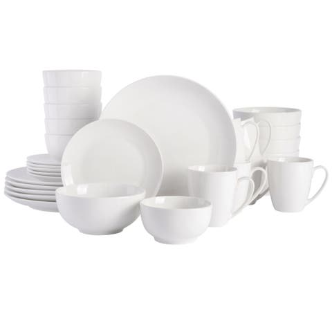 Ogalla Porcelain Plates, Bowls & Mugs Dinnerware Set