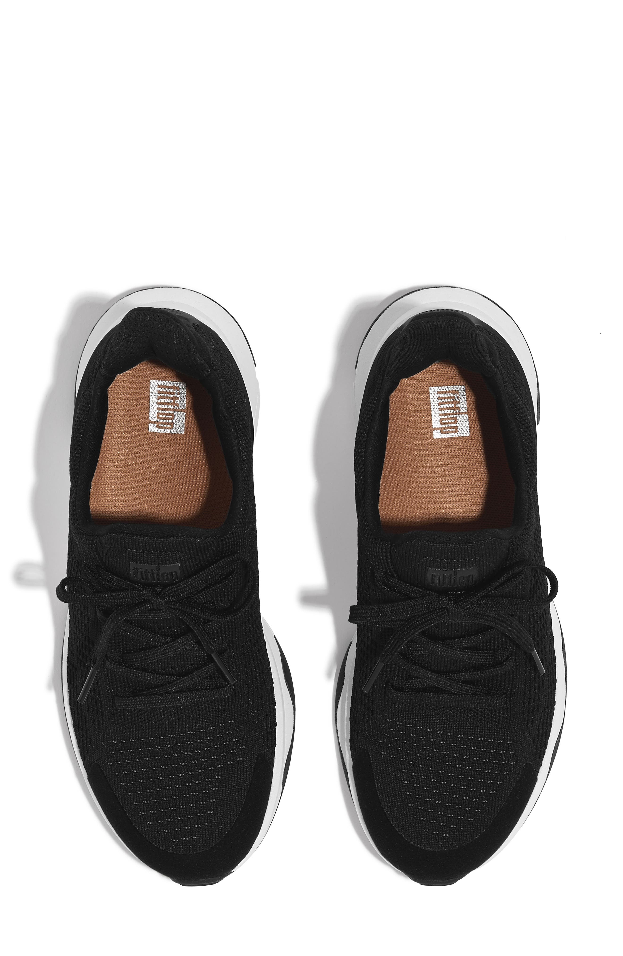 FitFlop Vitamin FFX Knit Sneaker, Alternate, color, Black Mix