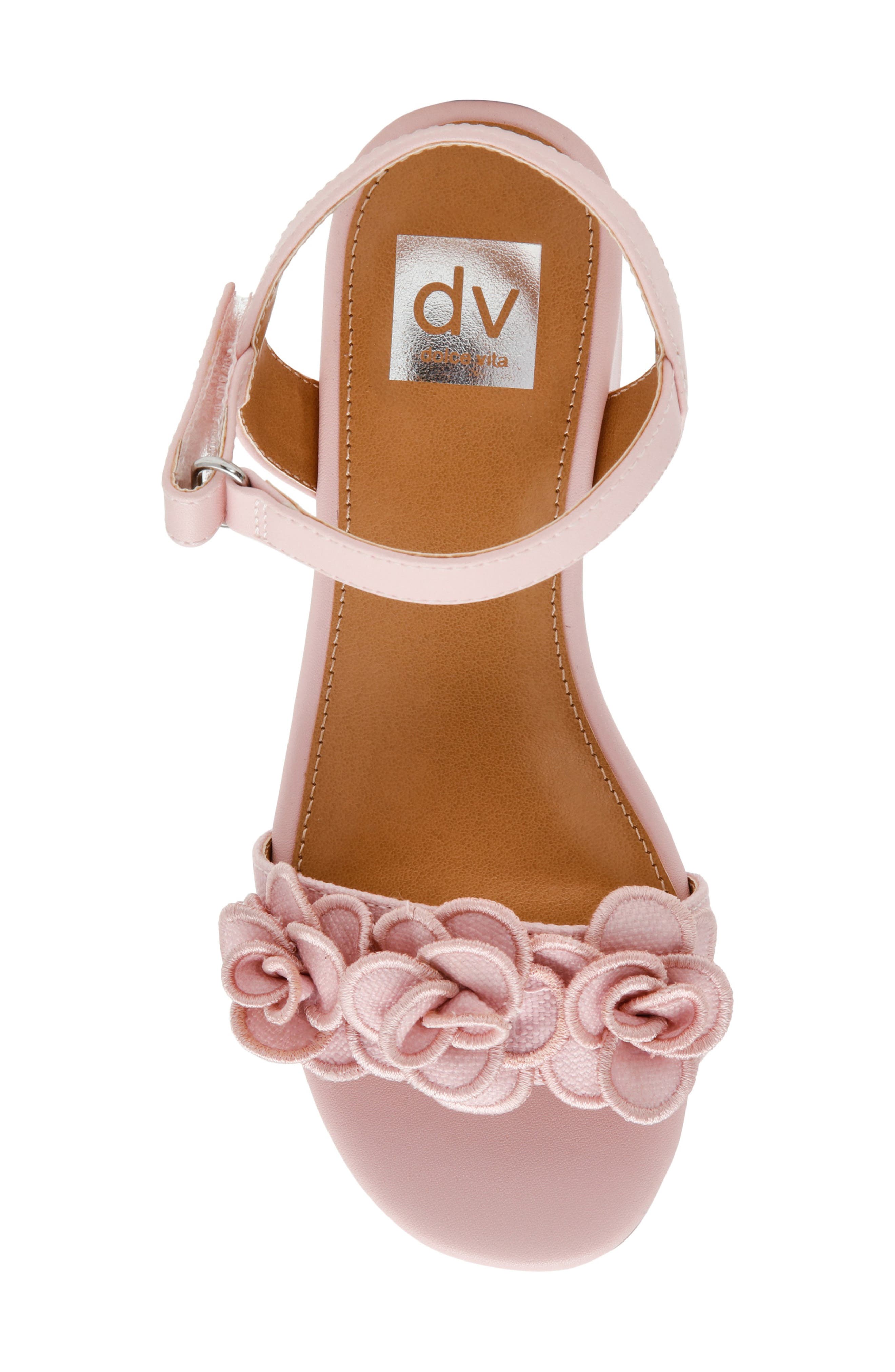 DV by Dolce Vita Kids' Gumdrop Sandal, Alternate, color, Pink