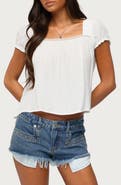 EDIKTED Nesta Puff Sleeve Top