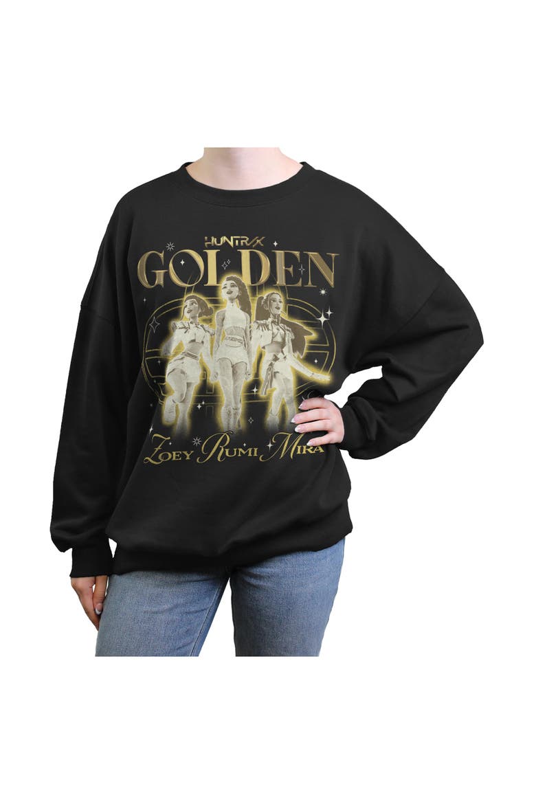 Junior's The Golden Girls' Group Sweatshirt, Main, color, Black