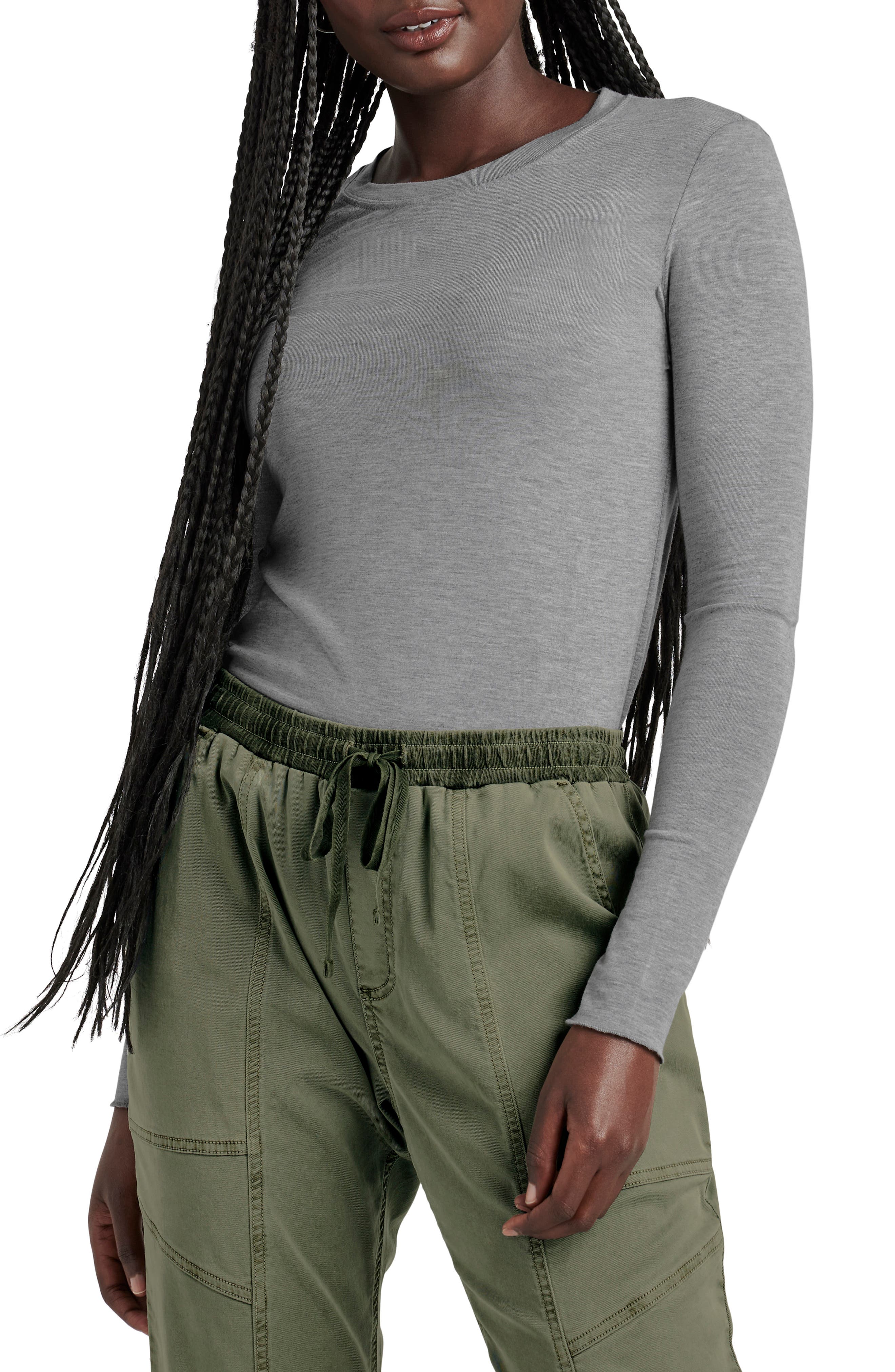 Splendid Stripe Long Sleeve Tee