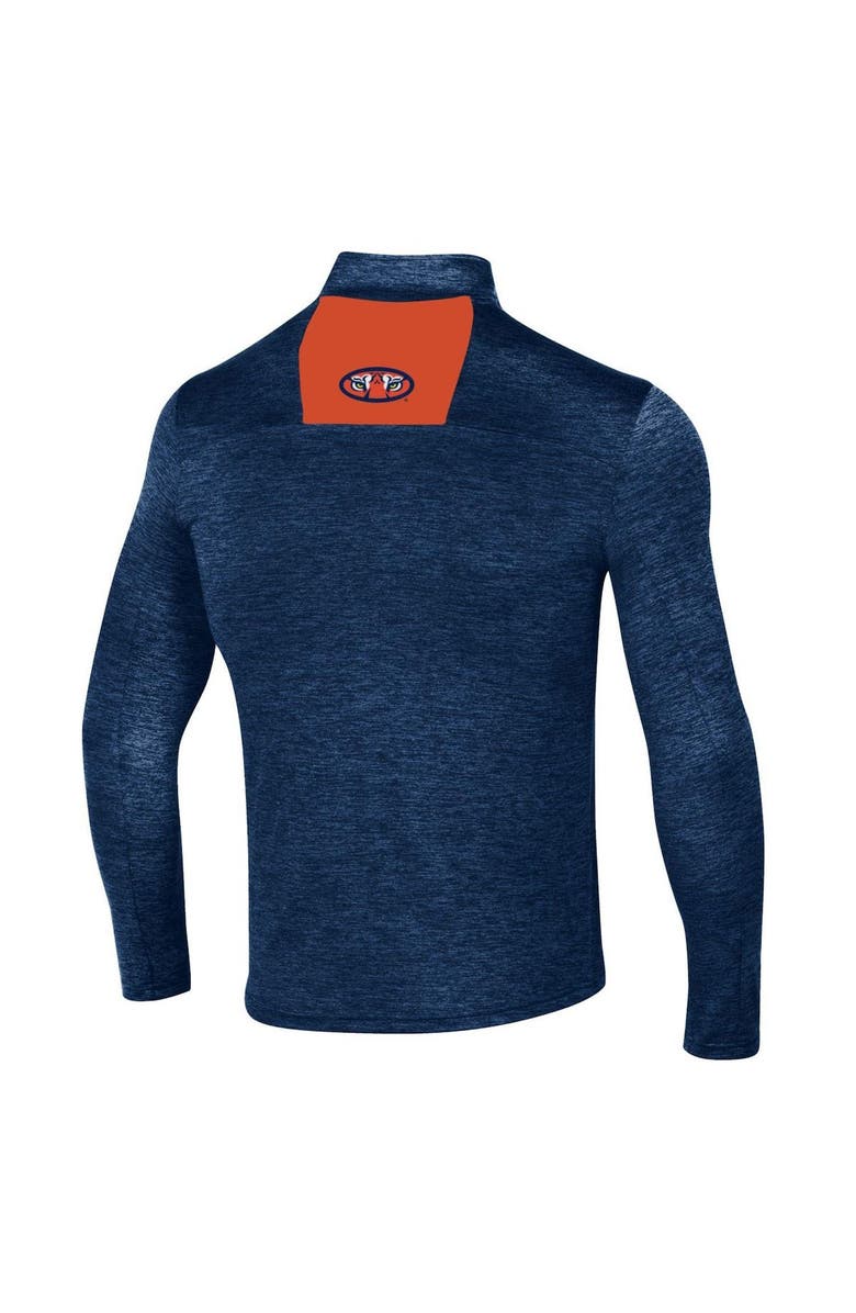 Under Armour Men's Under Armour Navy Auburn Tigers Gameday Twist Quarter-Zip Top, Alternate, color, Navy