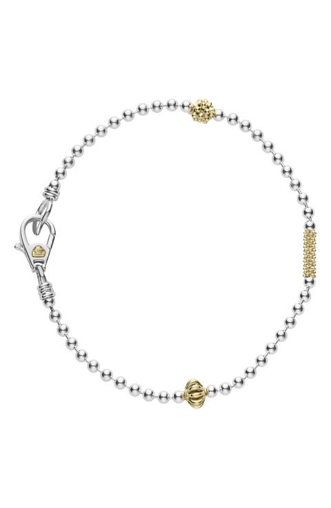 Caviar Icon Single Strand Bracelet