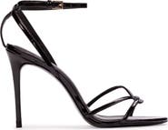 BLACK SUEDE STUDIO Miley 100 Patent Sandal