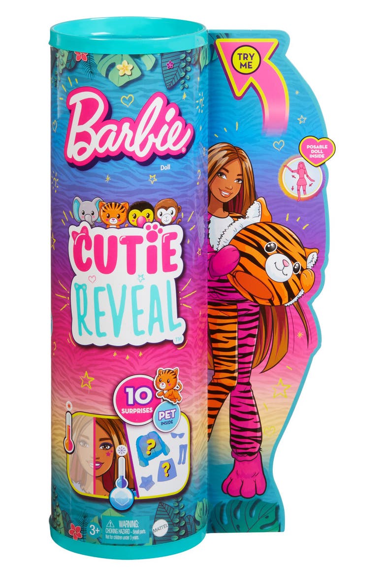 Barbie® Cutie Reveal™ Doll with 10 Surprises, Alternate, color, NO COLOR