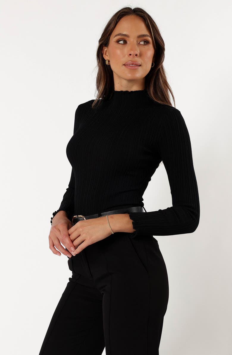 Petal & Pup Ridley Rib Mock Neck Top, Alternate, color,