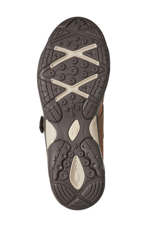 Easy Spirit Elinn Faux Shearling Mule In Brown