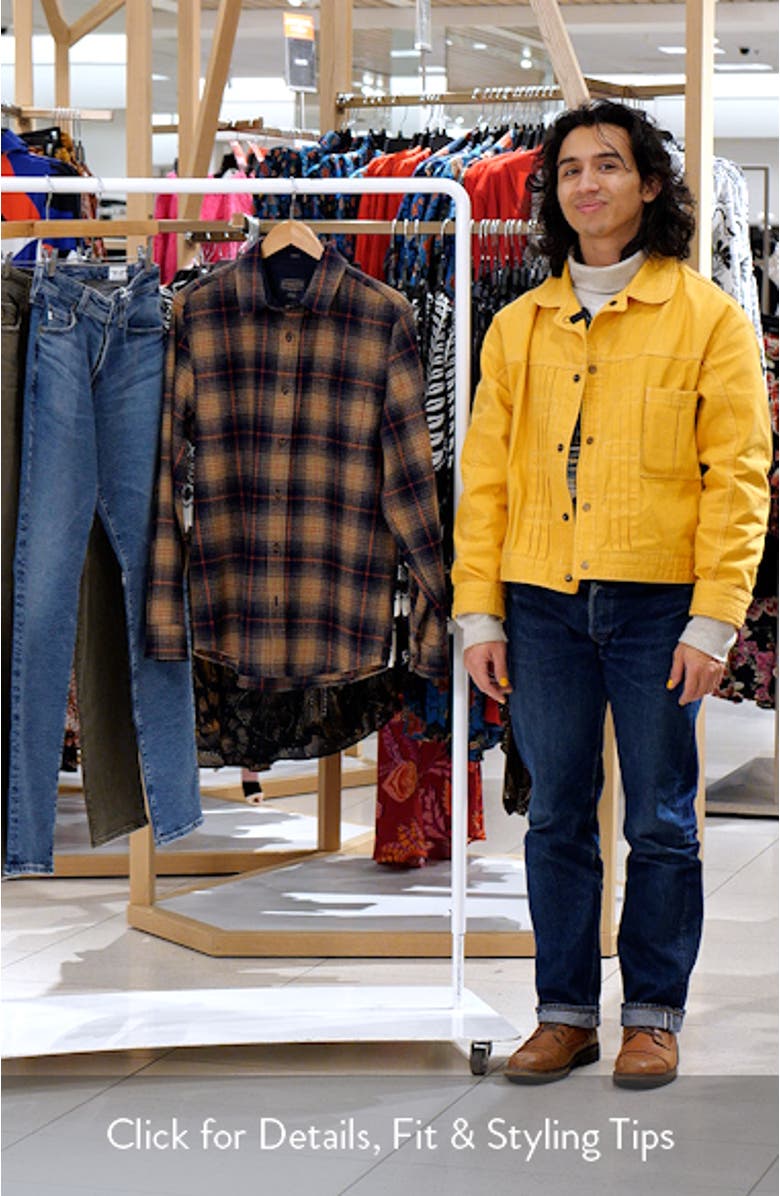 Lodge Plaid Button-Up Wool Shirt, sales video thumbnail