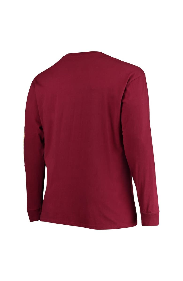 Champion Men's Champion Maroon Minnesota Golden Gophers Big & Tall 2-Hit Long Sleeve T-Shirt, Alternate, color,