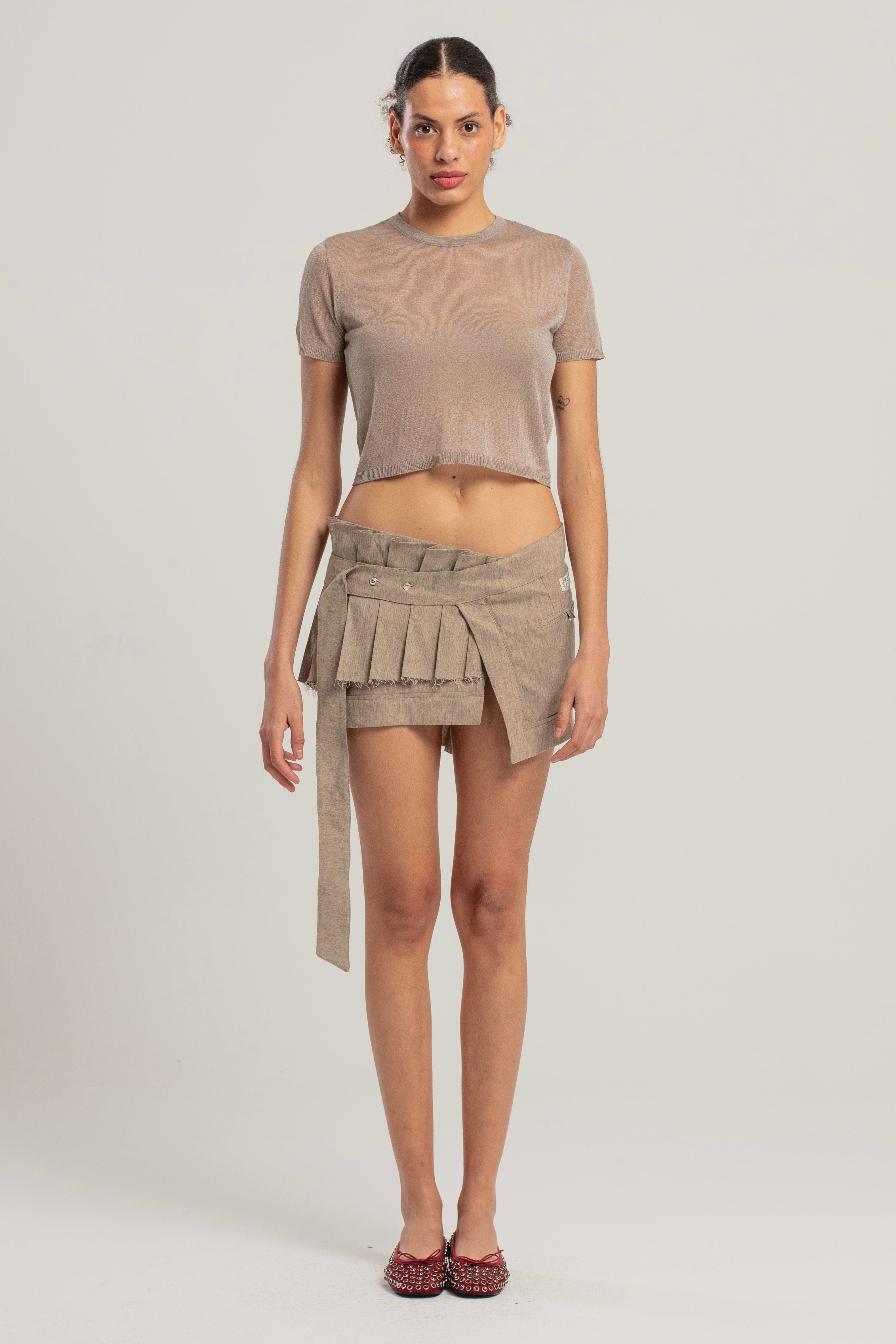Short Sleeve Knit Top - image 2