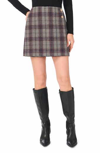 Plaid Miniskirt