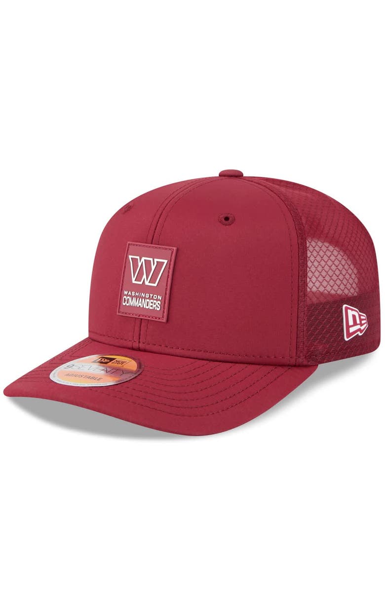 New Era Men's New Era Burgundy Washington Commanders 2025 Sideline  9SEVENTY Trucker Adjustable Hat, Main, color, Burgundy