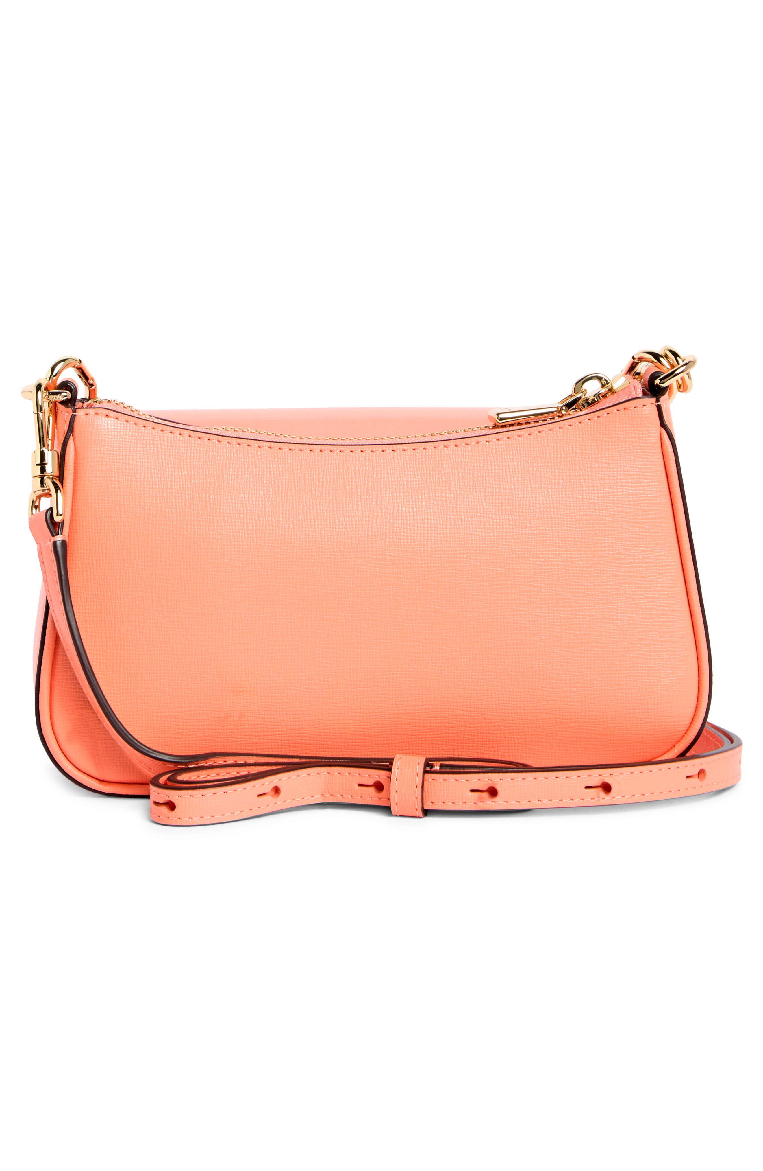 double up ombré saffiano leather crossbody bag