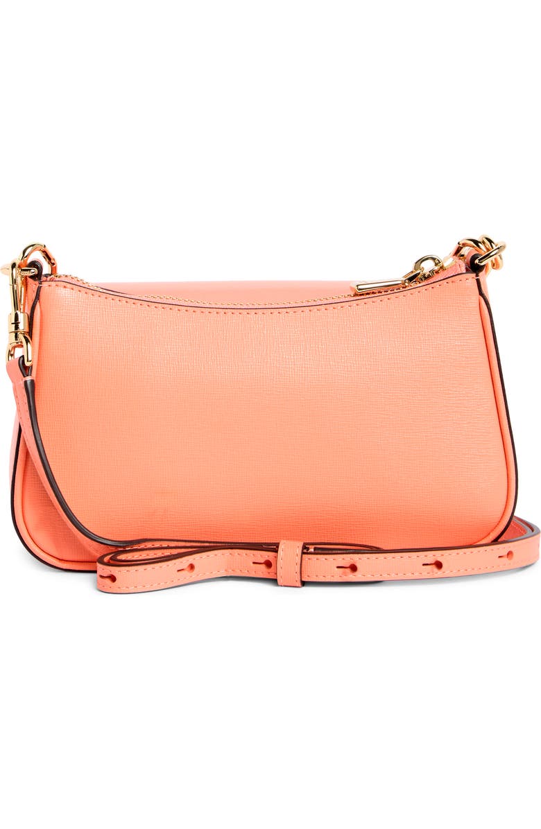 Kate Spade New York double up ombré saffiano leather crossbody bag, Alternate, color, Melon Ball Multi
